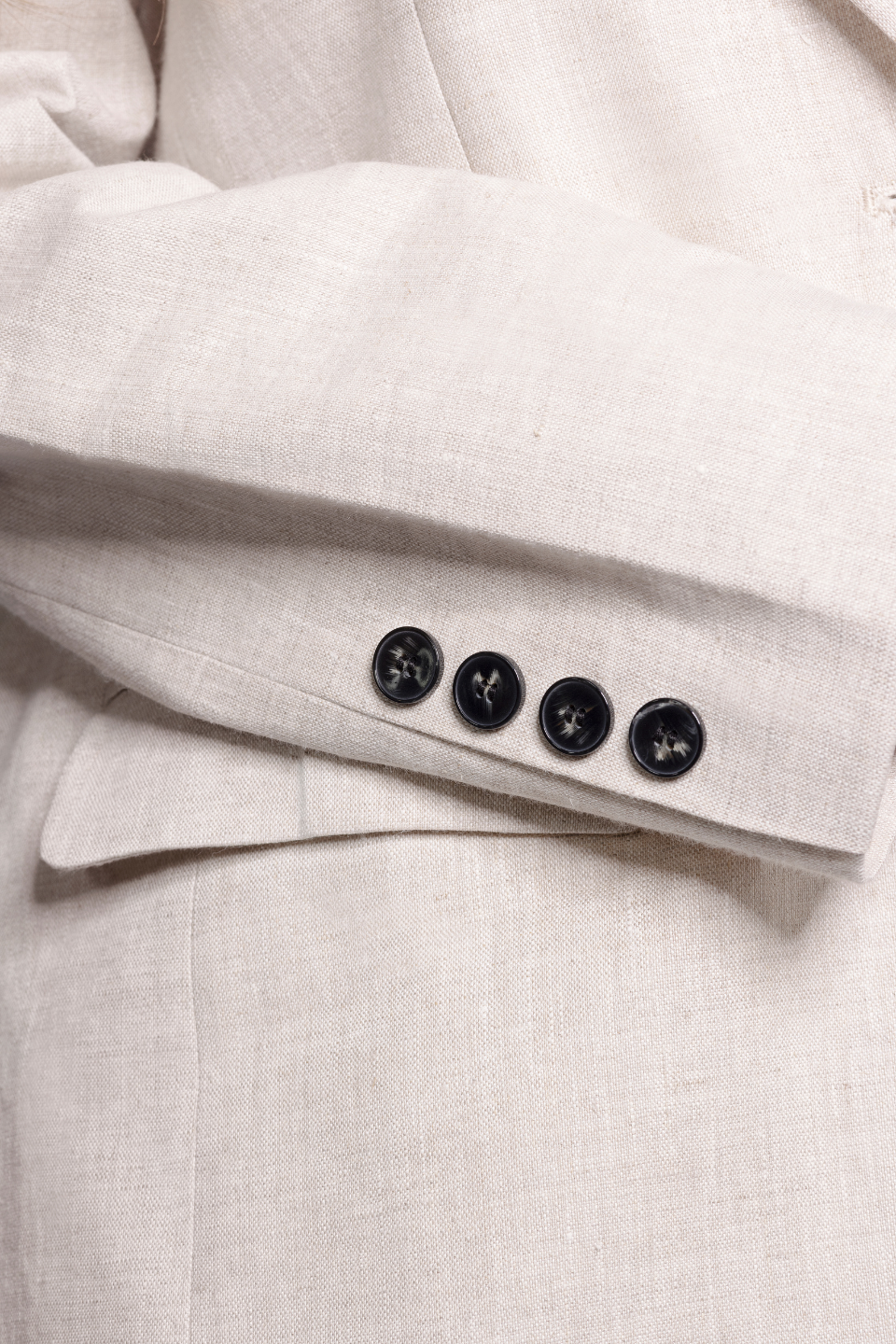 Linnen oversized blazer