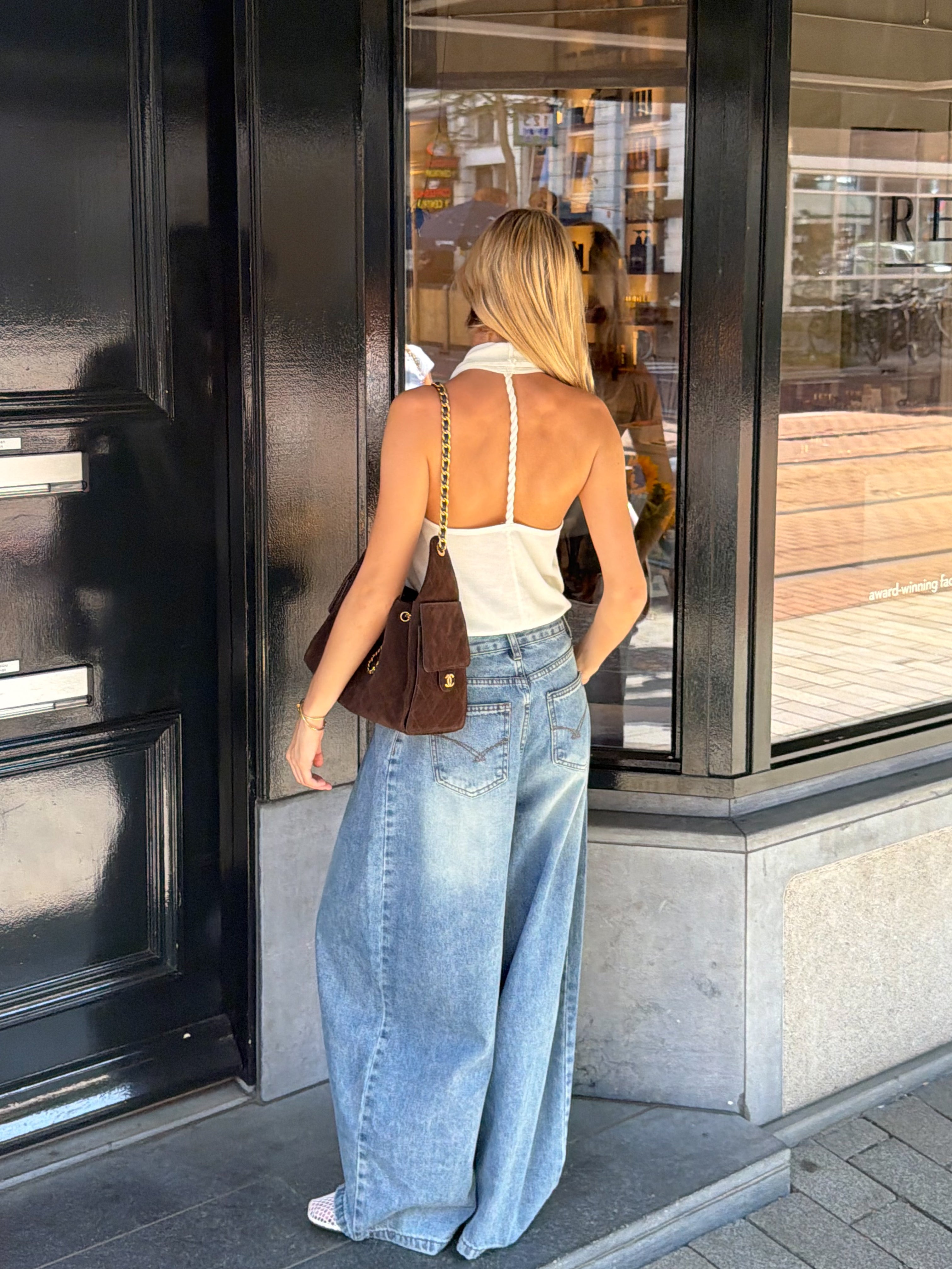 Balloon jeans wide leg