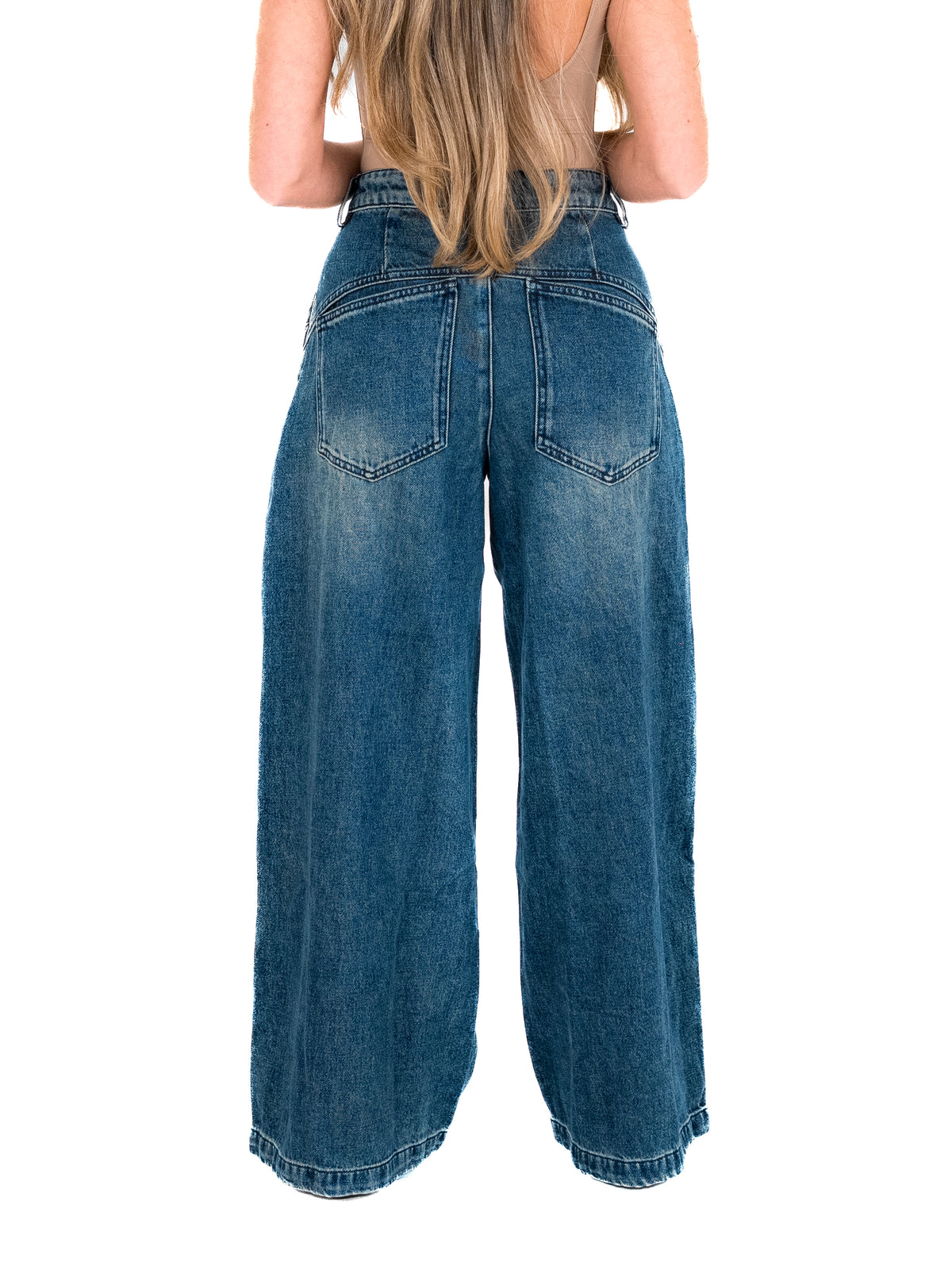 Gaia Perla Wide Leg Jeans – petite