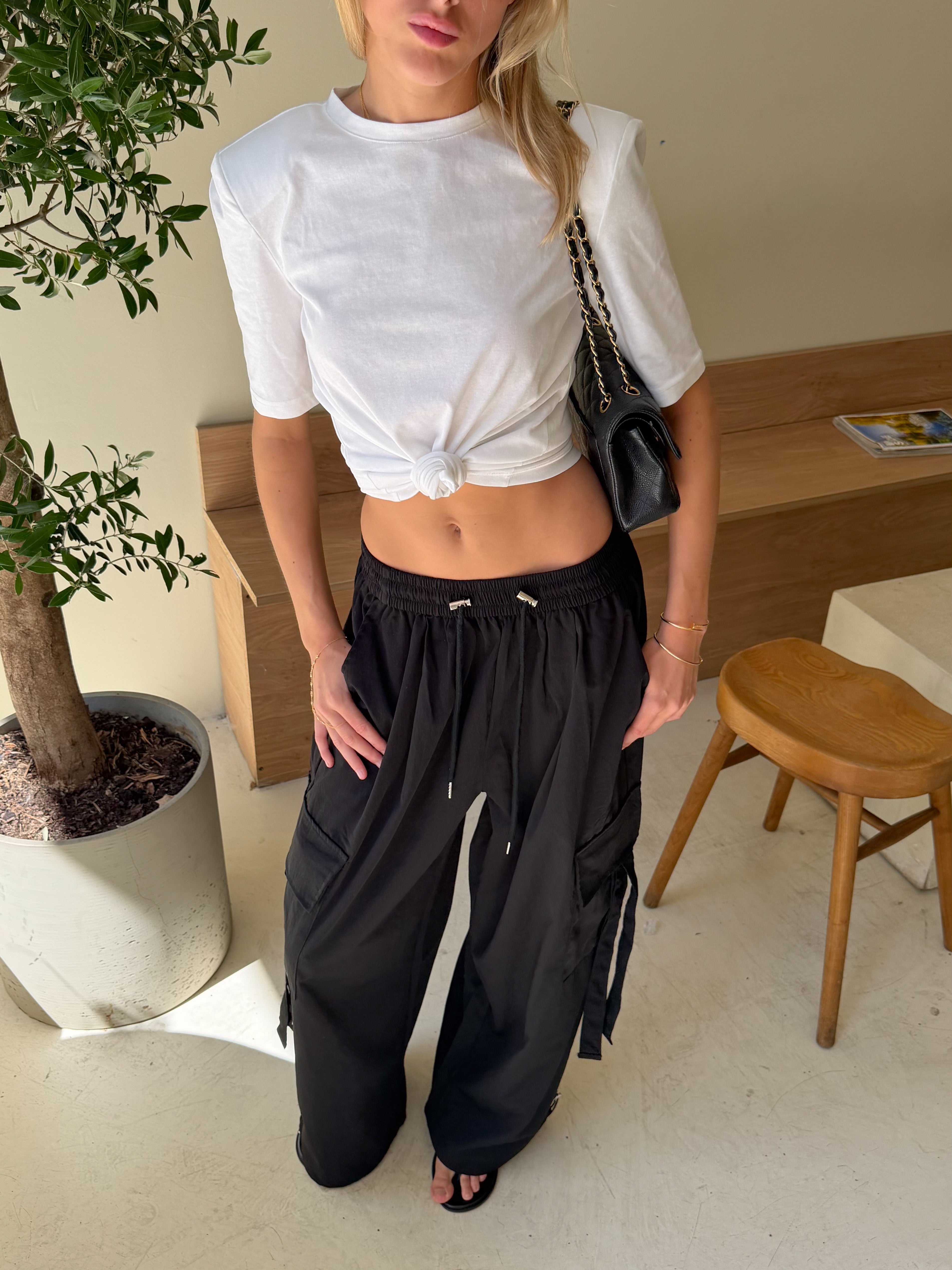 Bronte cargo pants in Black