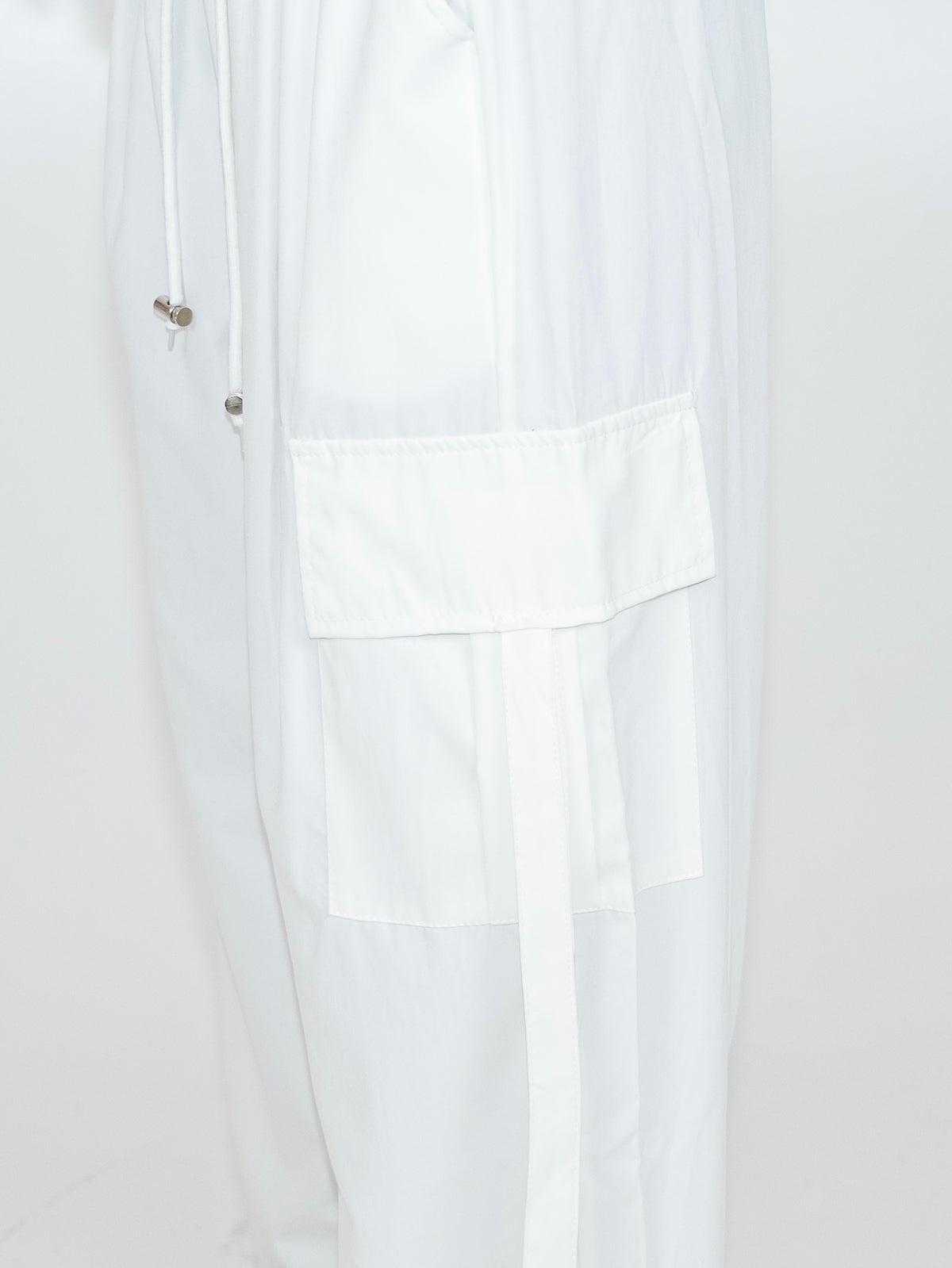 Bronte cargo pants in white