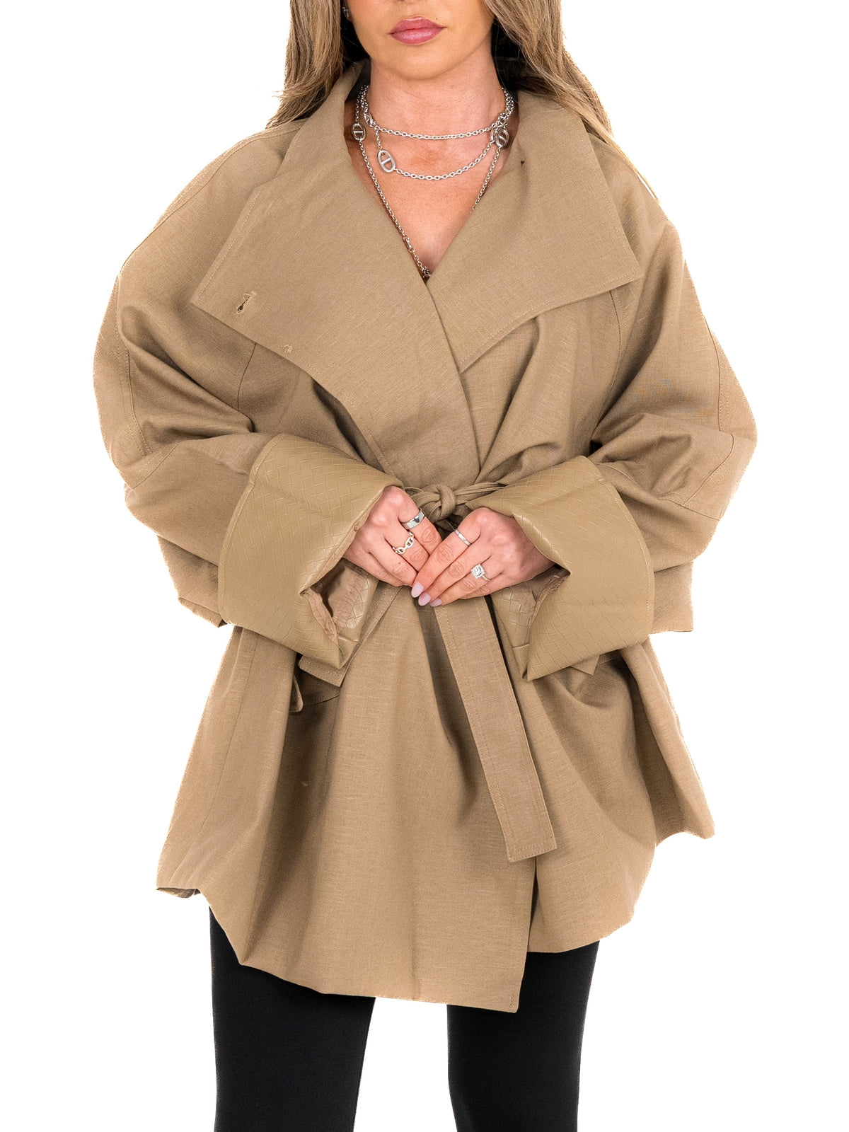 Umbra Oversized trenchcoat