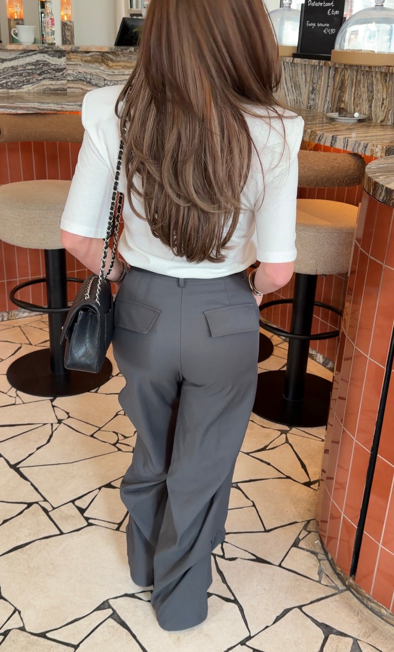 Cargo pantalon in Grey